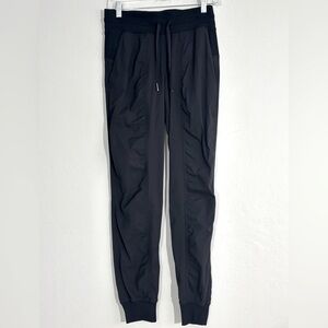 *lululemon black Dance Studio jogger pants 4